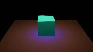 How to Make a Glowing Cube with Color Blink in Blender | Emission Project