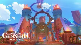 Scarlet Song • Main City Day OST 1 | Stadium of the Sacred Flames | Genshin Impact 5.0 OST