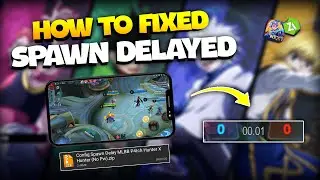 TERBARU!! CONFIG FIX SPAWN DELAY SAAT MASUK INGAME MLBB! AUTO 00.01 DETIK COII! | Mobile Legends