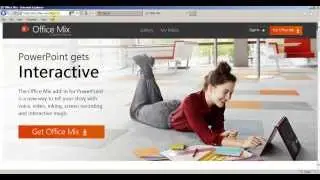 Office mix add on for PowerPoint 2013