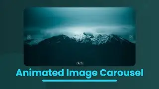 Create a Animated Image Slider With Html, Css & Javascript