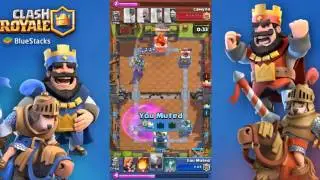 Clash Royale: 4 lvl VS 7 lvl