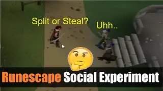 Runescape Social Experiment: Would You Split Or Steal The Money?