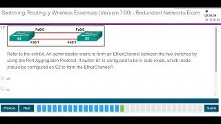 Modules 5 – 6 Redundant Networks Exam Answers