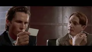 Американский психопат (2000) - Визитка (Business Card)