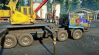 SnowRunner Crane Bug?