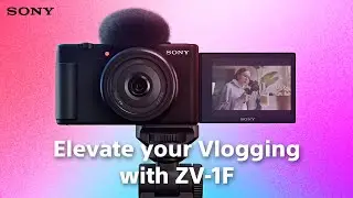 Introducing All-New Vlog Camera ZV-1F