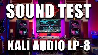 KALI AUDIO LP-8 Studio Monitors SOUND TEST | Audio Comparison with KRK Rokit 8