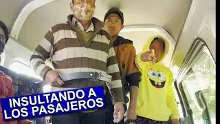 Showy millionaire gets into a van to insult (JOKE)