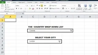 MS EXCEL: Using a little VBA to reset the value of a dependent dropdown list