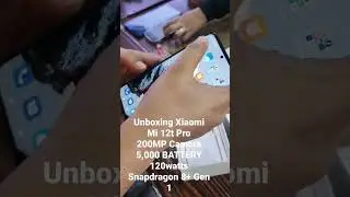 Unboxing Xiaomi Mi 12t Pro