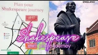 Shakespeare's Birth Place Journey in Statford-upon-Avon England