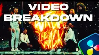 Music Video Effects Breakdown (HP Boyz watch the wick) Davinci Resolve Tutorial