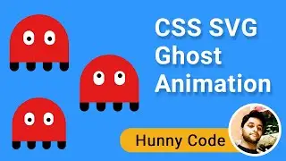 CSS Ghost SVG Animation || CSS SVG Animation || CSS Animation || CSS 3 Animation