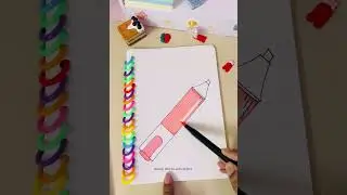 Notebook decoration ideas 💡/ #notebookdecoration #notebookcover #bookcover #satisfying