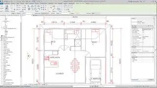 Autocad 2D to Revit 3D pt1