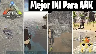 !!Tutorial como instalar el mejor INI para pvp en ARK!! Mejor opcion grafica pvp steam 2022 (INI)
