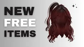 NEW FREE ITEMS AND HAIR IN ROBLOX!