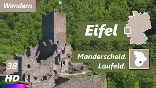 Eifel | Manderscheid - Laufeld - Pantenburg - Burg Manderscheid | 