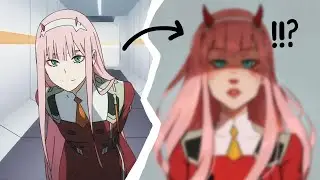REDRAWING ANIME CHARACTERS.....