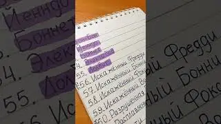 Рисую по списку всех аниматроников из FNaF. Часть_56 Искажённый Фредди.