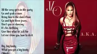 Jennifer Lopez -  Booty (Lyrics ON Screen)