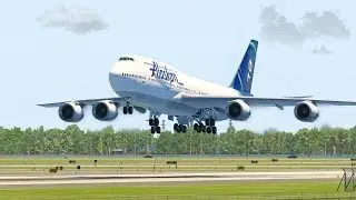 Best Smooth Boeing 747 Landing Ever | X-Plane 11 Sim