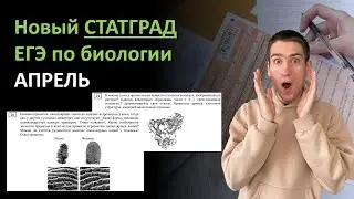 Разбор и ответы на Статград ЕГЭ по биологии апрель