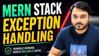 Day-27/60 Exception Handling in Node JS Express || Mern Stack Tutorial For Beginner in Hindi