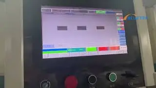 How to set programs and operate Aluminum profile CNC milling drilling machine with SYNTEC system