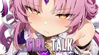 Nightcore - girl talk | Juliet Ivy [Sped Up]