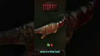 Apatos vs Achillos #pathoftitans #dinosaur #gaming