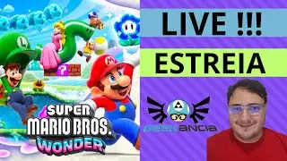 Live Super Mario Wondeer - Estreia - #gamer #mariowonder  #gameplay #nintendo #nintendoswitch