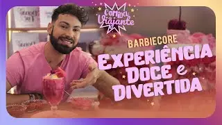 BARBECORE: SOBREMESAS INSPIRADAS no FILME BARBIE no RECIFE