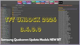 NEW Update TFT Unlock 3.4.0.0 ADD Erase FRP A52,S20,S21,S22,S23