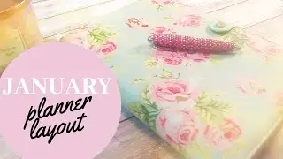 January 2020 Planner Layout || Websters Pages