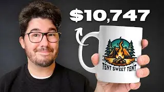 Make $10,474 Per Month Selling Custom Mugs