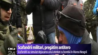 Scafandrii militari - pregatire antitero