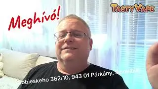 Meghívó - Tasty Vape szülinap!