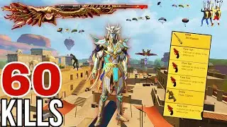60 KILLS!! 😱 SOLO VS SQUAD NEW SCENE PUBG MOBILE W/o IPAD MINI 6 💥 TEST GAMEPLAY (2024) IPAD,4,5,6,7