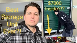 Best Storage unit find yet?!? $7000 in a junk unit?!