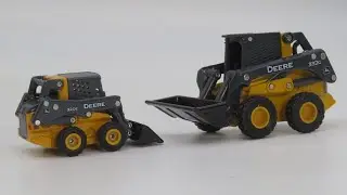 Ertl 1:50 Deere 332G Skidsteer Model Review - with 1:64 320E and Ertl Iron 318E