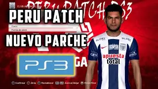 NUEVO PARCHE eFootball 2023 PARA PES 18 Y PS3!! PERU PATCH ESTA GENIAL!!