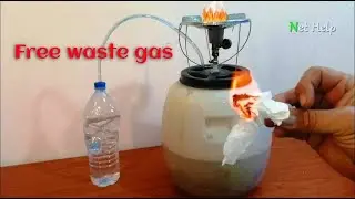 How to use the gas free from vegetables and fruits