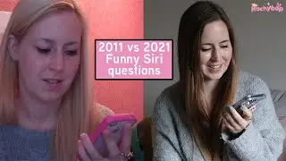 Funny Siri Questions 2011 vs 2021 HAPPY 10th BDAY SIRI! 🎂