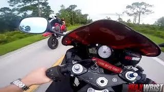 Nice riding with my CRAZY friend