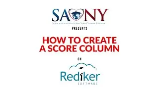 How to Create a Score Column on Rediker