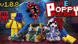 Poppy Playtime v1.0.8 New GrabPack & Huggy! Addon Minecraft BE