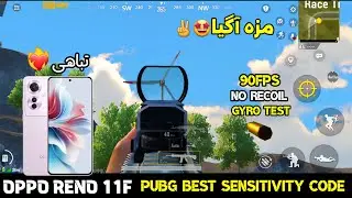 Oppo reno 11f pubg best sensitivity | Oppo reno 11f pubg test | oppo reno 11f pubg | reno 11f pubg