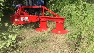 Косилка 80 Уровня! Роторная косилка. первый покос.